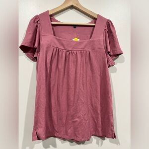 Rose Pink Top